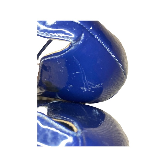 (SOLD) 🎊ZARA BASIC COLLECTION Blue Heel Shoes - Picture 7 of 13